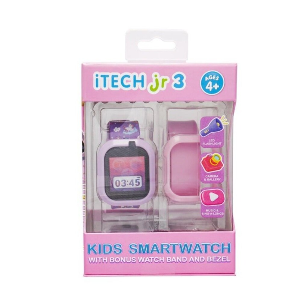Itech Junior 3 Kids Bluetooth Enable Smartwatch Unicorn Interchangeable Straps